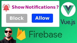 Vue send push notification with Firebase [upl. by Swane985]