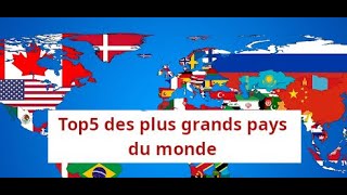 Les plus grands pays du monde [upl. by Eiliah]