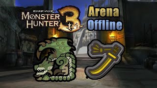 Monster Hunter Tri  Wii   Equipo contra Rathian  Arena 📜  Dif ⭐⭐  Mejor Tmp  1049 [upl. by Ulysses]