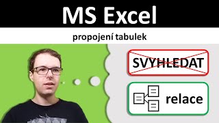 Excel relace místo funkce SVYHLEDAT [upl. by Gertie]