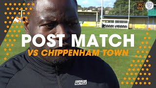 Post Match Chippenham Town 240824 [upl. by Roman]