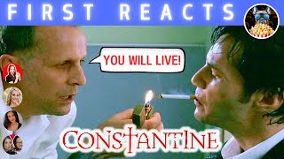 quotThe Sacrificequot CONSTANTINE Movie Scene Reactions  CONSTANTINE 2005 Reactions  First Reacts [upl. by Ennayelhsa]