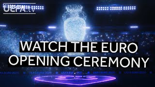 Relive the EURO2020 Opening Ceremony virtual performance by Martin Garrix Bono amp The Edge [upl. by Surtimed]