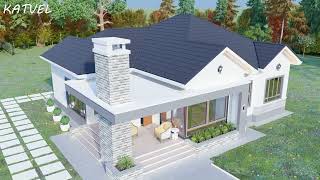 Beautifully Designed 3 Bedroom House Design amp Plan  155sqm Modern Home  with floor plan [upl. by Quarta283]