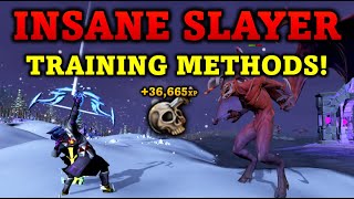 Insane Slayer Training Methods  RuneScape 3 [upl. by Maro]