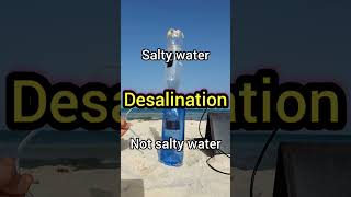 Desalination water for hiking [upl. by Ocimad]