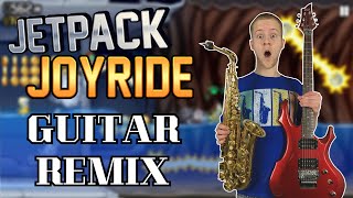 Jetpack Joyride Theme GUITARSAX Cover [upl. by Burnside]