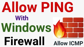 Mastering Network Troubleshooting Enabling Ping with Firewall  ICMP Explained [upl. by Cheney695]