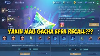 Get Fire Crown Recall Effect in Mobile Legends using Promo Diamonds MLBB [upl. by Locke]