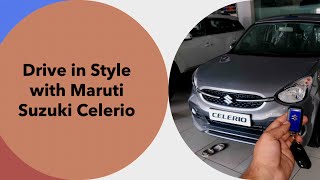 maruti celerio zxi plus grey color  celerio top model इतनी milage 🤑 [upl. by Werna]