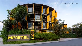 Hivetel Phuket Shipping Container Sports Hotel in Thailand [upl. by Rex]