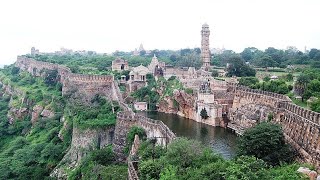 chittorgarh ka kila  चित्तौड़गढ़ का किला  बारिस का नजारा  Ravilogy [upl. by Aerdnua]