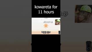 kowareta for 11 hours [upl. by Jessika610]