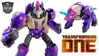 Transformers ONE Deluxe Class ALPHA TRION Review [upl. by Jerrol671]