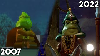 Episode 1 Gungan City Scene  2007 vs 2022 Version [upl. by Stead]