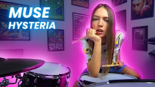 Muse  Hysteria Drum Cover [upl. by Atina970]