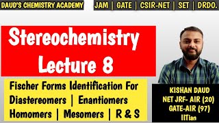 Stereochemistry Lec 8 [upl. by Ivetts]