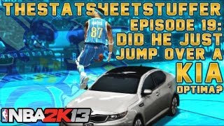 NBA 2K13 My Career  Episode19  Did He Just Jump Over A Kia Optima  The Sprite Slam Dunk Contest [upl. by Leba653]