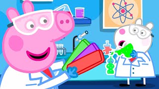 Peppa The Scientist  Peppa Pig Tales Full Episodes [upl. by Barthold]