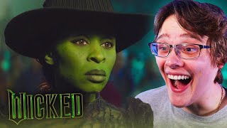 WICKED 2024 Official Trailer REACTION [upl. by Eednus]