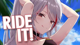 Nightcore  Ride It Lyrics [upl. by Mayne]