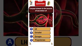 Corpus luteum is the source of secretion of study pharmacy india quiz facts [upl. by Yong]