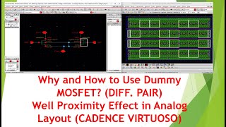 Why used Dummy Mosfet in Analog Layout VLSI Cadence What is Well Proximity Effect WPE in VLSI [upl. by Iorgo830]