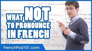 Improve Your French Pronunciation  What NOT to pronounce [upl. by Best]