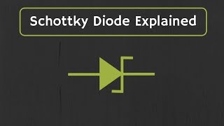 Schottky Diode Explained [upl. by Cirtemed]