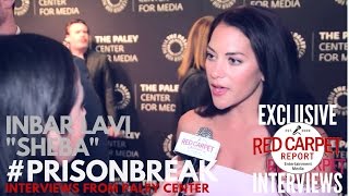 Inbar Lavi quotShebaquot interviewed at FOXs Prison Break S5 Paley Center Event amp Panel [upl. by Peonir644]