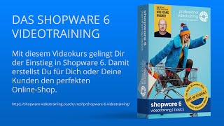 Shopware 6 Tutorial Ausschnitt Überblick über das Backend [upl. by Hazaki114]