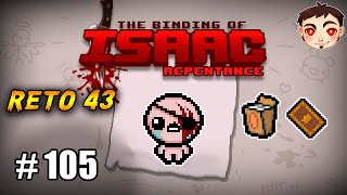 ¡UN DESAFÍO QUE CONVIERTE LA PARTIDA EN UN JUEGO DE CARTAS  TBOI REPENTANCE 105 RETO 43 [upl. by Aikym]