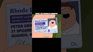 La Licencia de Peter petergriffin familyguy funnyvideo shorts shortsfeed shortsviral [upl. by Lion]