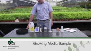 Growing Media pH and Electrical Conductivity EC Testing [upl. by Innis]