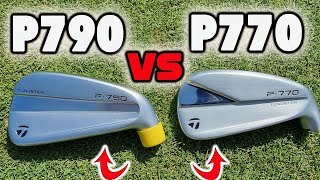 2023 TaylorMade P790 vs P770  Whats the difference [upl. by Neil]