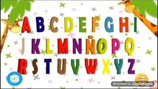 Aprendiendo alfabeto completo  abecedario con letras mayuscula  candy kids [upl. by Wun]