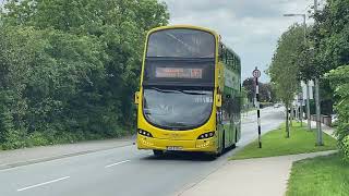 11507 Go Ahead Ireland Bus Moyglare Road Maynooth [upl. by Euqinomahs]