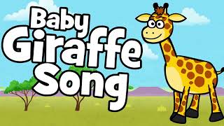 Baby Giraffe Song  animal dance song for kids  Hooray Kids Songs amp Nursery Rhymes  funny kid song [upl. by Ynafets]