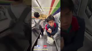 Piccadilly line Underground amp Platform Travel trip short Jaiden Aluan [upl. by Annayrb]