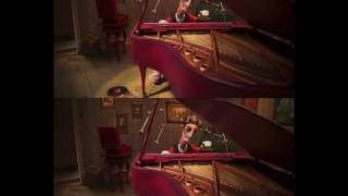 Coraline 3D Clip  Piano 1080p yt3d [upl. by Moor968]