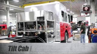 HME Fire Trucks  TiltCab Innovations [upl. by Craig582]