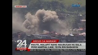 Maute malapit nang maubusan ng bala pero Martial Law di parin babawiin [upl. by Htebharas744]