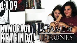 NAMORADA REAGINDO  React Game of Thrones 1x09 quotBaelorquot [upl. by Maxey198]