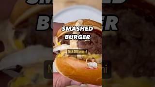 Nick DiGiovanni‘S Smashed Burger PLZ subscribe recipe delicious easy burger smashedburger [upl. by Gudrun556]