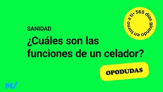 ¿Cuáles son las funciones de un celador  Mundopositor 🌍 [upl. by Acissev]