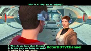 Kotor 2 TSL RCM 17 Walkthrough part 6  Familiar Quarter  Light Side Female [upl. by Camel542]