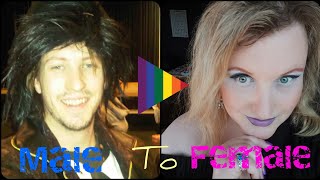 Transgender Male To Female Transition Timeline No Surgeries 35 year Hormone Replacement Therapy [upl. by Navoj]