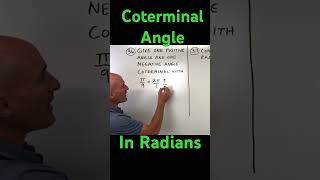 Coterminal Angles  Find 1 Positive and 1 Negative Angle in Radians [upl. by Kimberlyn]