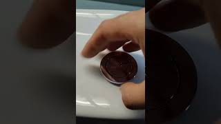 How to open remove change disassemble a Roca cistern cover Roca Plus mechanism tank lid  wc [upl. by Adimra]