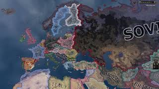 Götterdämmerung  new dlc historical  Hoi4 Timelapse [upl. by Oigufer]